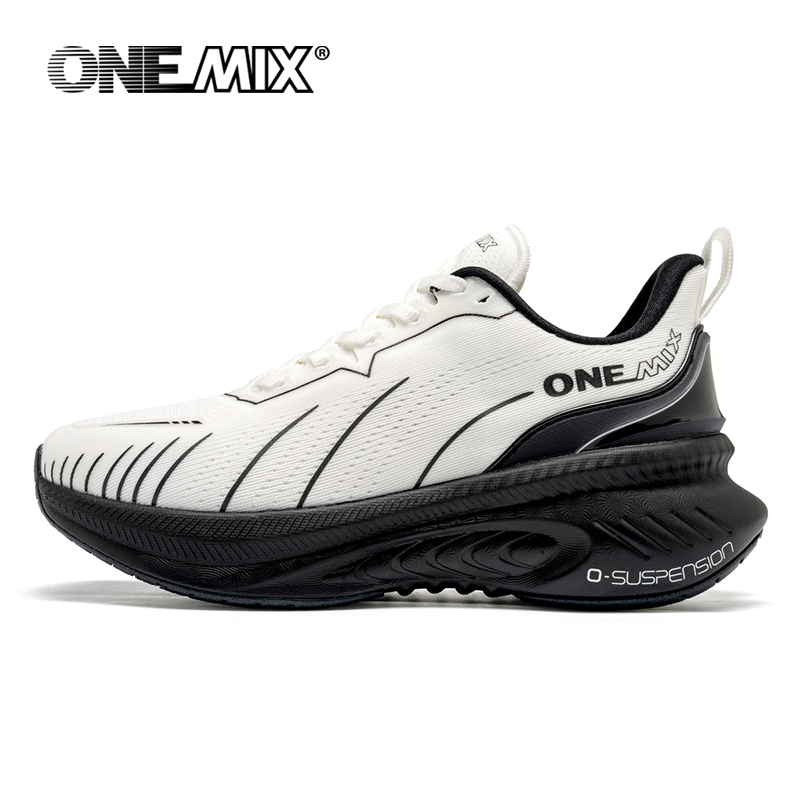 Reflective Night Running Shoes - ONEMIX sepatu lari berbantalan pria wanita,