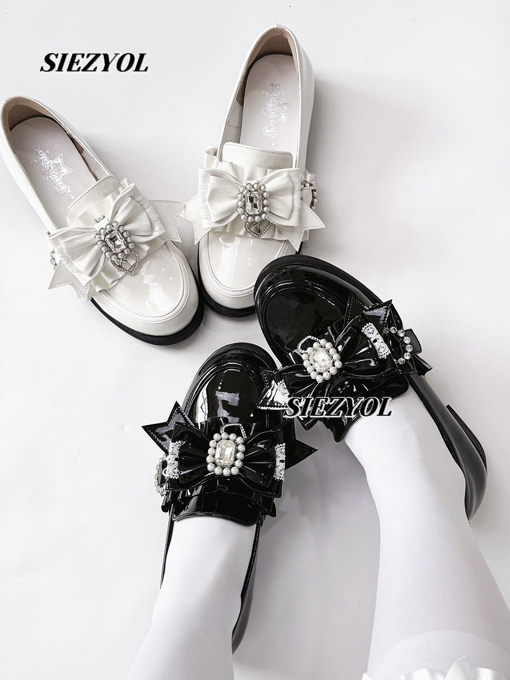 Heels - Sepatu Kulit Kasual Gaya Jepang Asli,