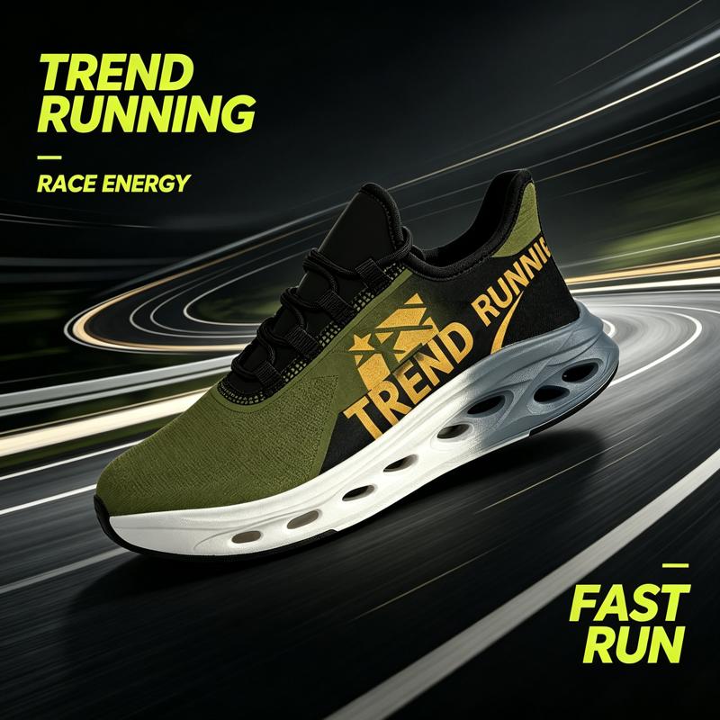 Lightweight Road Running Shoes - Sepatu Sneakers Wanita, Sepatu Lari Pria,