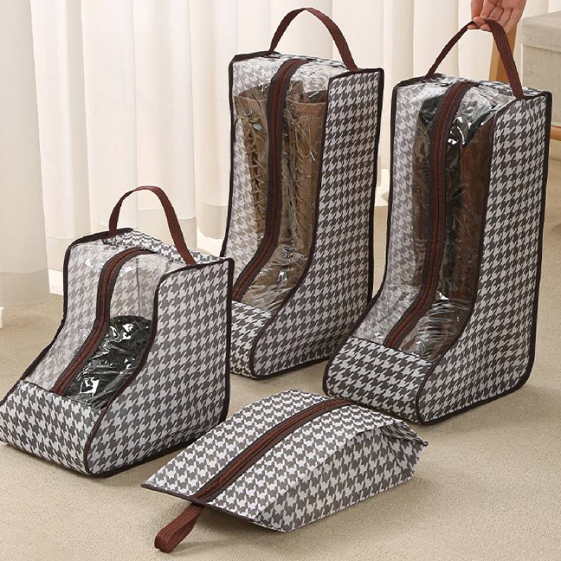 Boots - Tas Penyimpanan Sepatu Tinggi dengan Jendela
