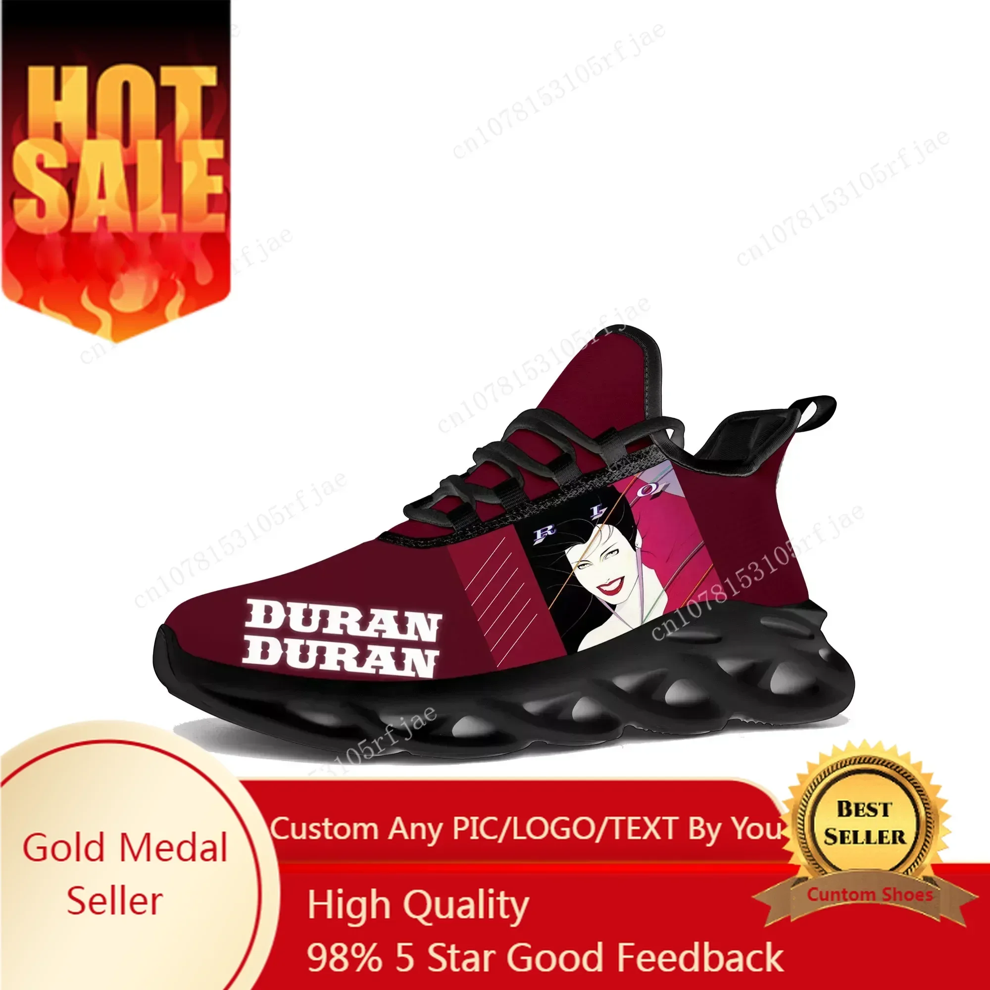 Running Shoes - Duran Duran Flats Sneakers Pria Wanita