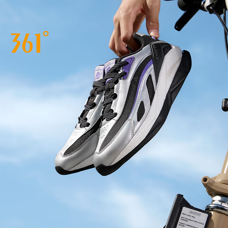 Sepatu Kasual Pria 361 Degrees - Air Cushion Jogger Shoes Men ulasan dan harga