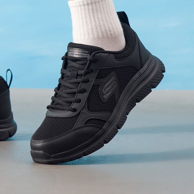 Sepatu Pria Skechers Original  - Lightweight Road Running Shoes ulasan dan harga