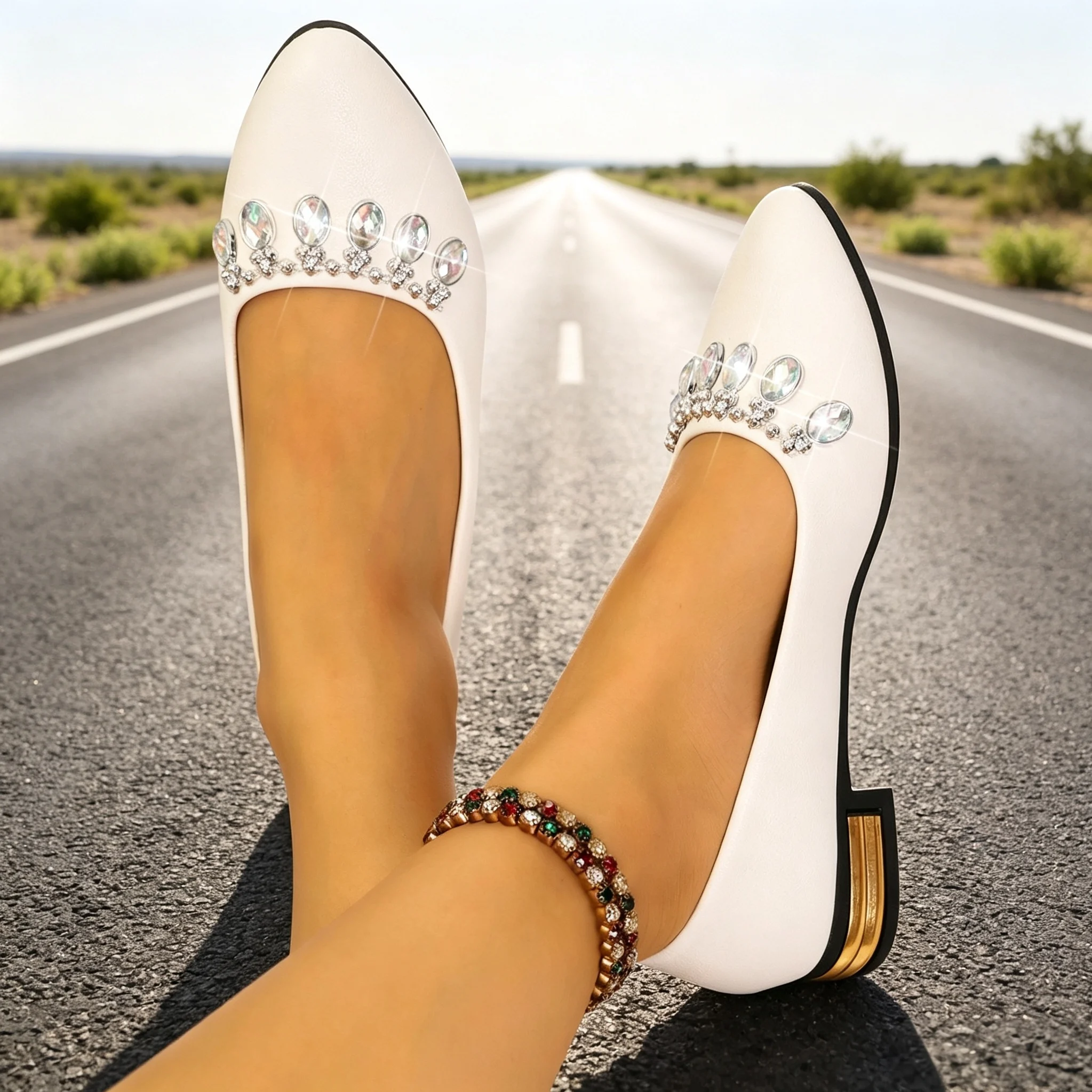 Sepatu Balet Wanita Model Poin - Heels ulasan dan harga