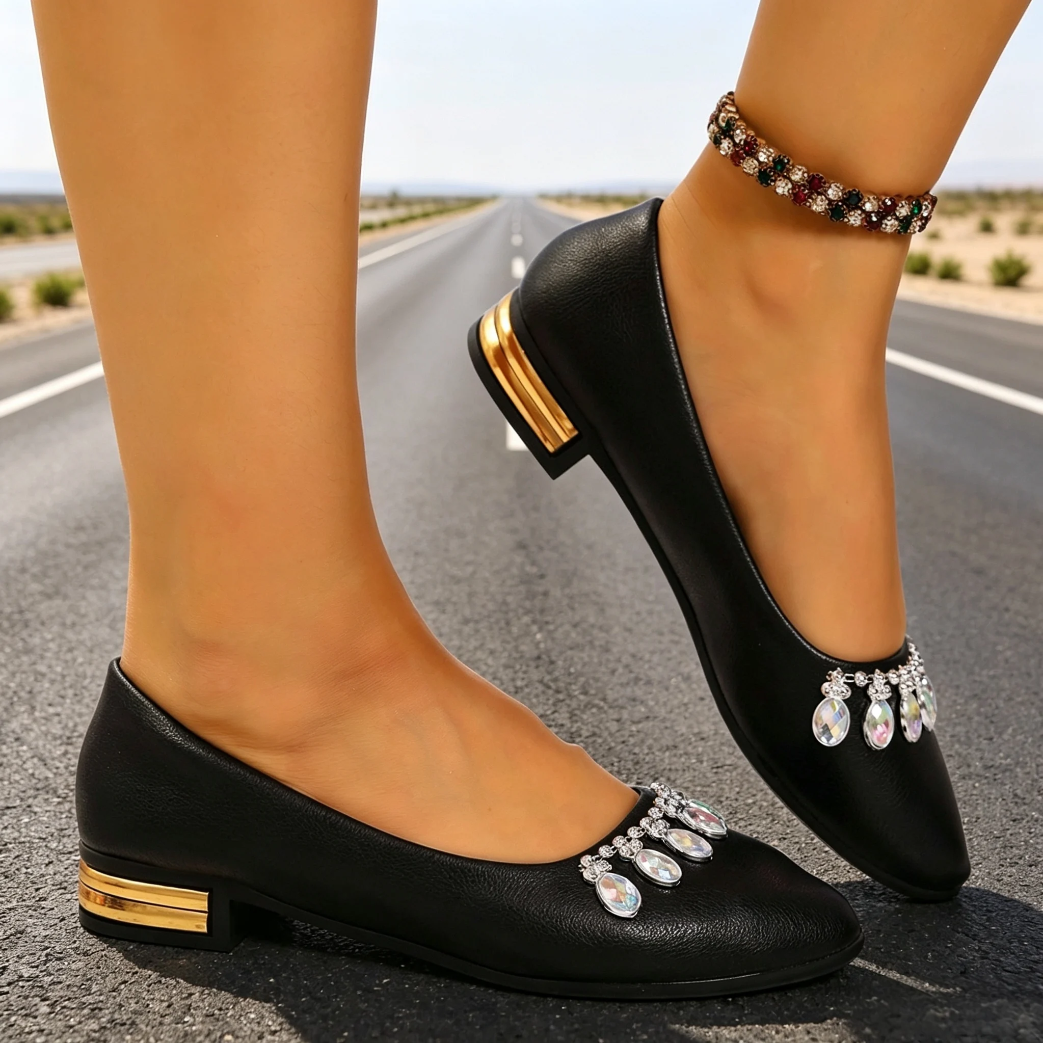 Sepatu Balet Wanita Model Poin - Heels ulasan dan harga