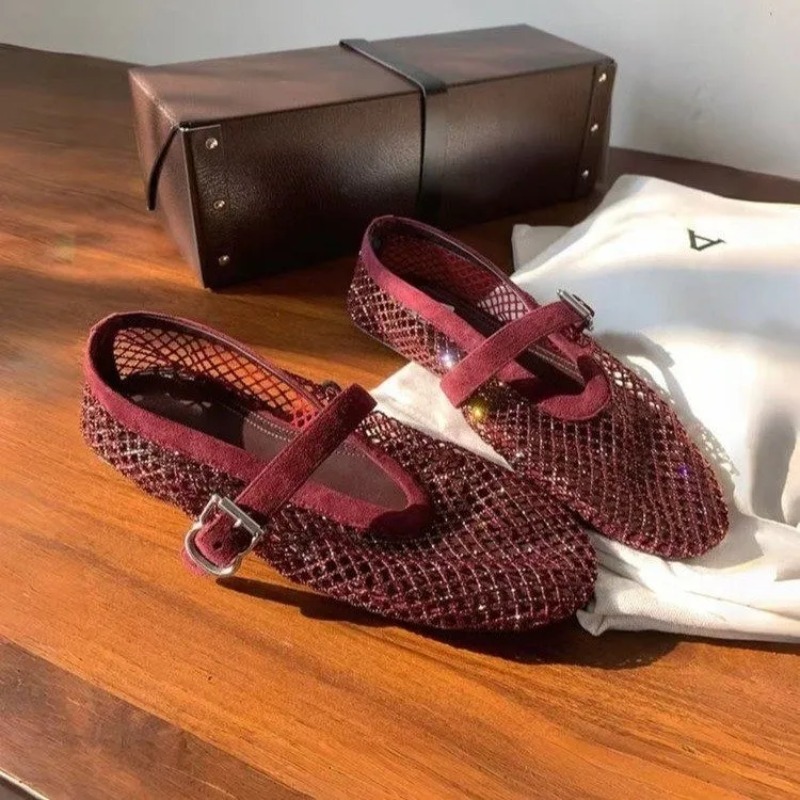 Sandal Baotou Berhias Rhinesto - Sandals ulasan dan harga