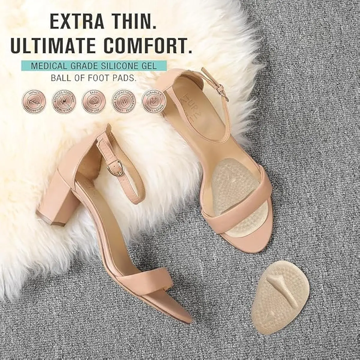 2 Set Bantalan Tumit, Bantalan - Heels ulasan dan harga