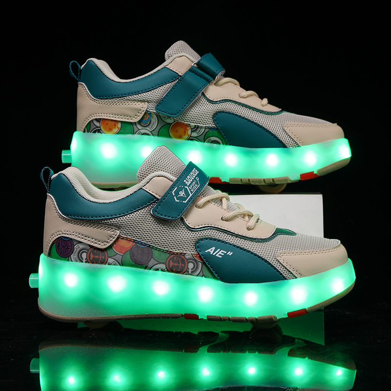 Sepatu Roda Anak dengan 4 Roda - Running Shoes ulasan dan harga