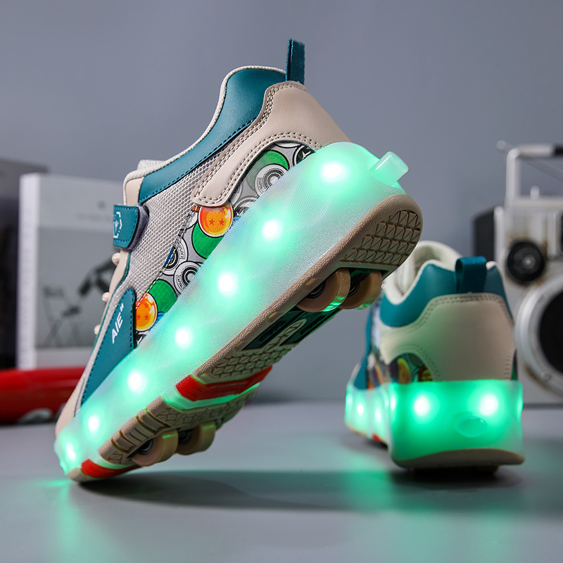 Sepatu Roda Anak dengan 4 Roda - Running Shoes ulasan dan harga